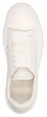 (Women) Alexander McQueen Deck Lace-Up Plimsoll 'Optic White' 697121-WIAB6-9065 Lookbook (Women) Alexander McQueen Deck Lace-Up Plimsoll 'Optic White' 697121-WIAB6-9065