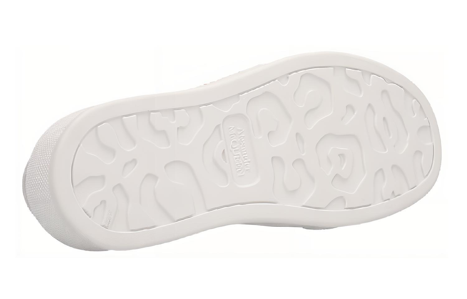 Shop (W) Alexander McQueen Deck Lace-Up Plimsoll 'Optic White' Putih 697121-WIAB6-9065