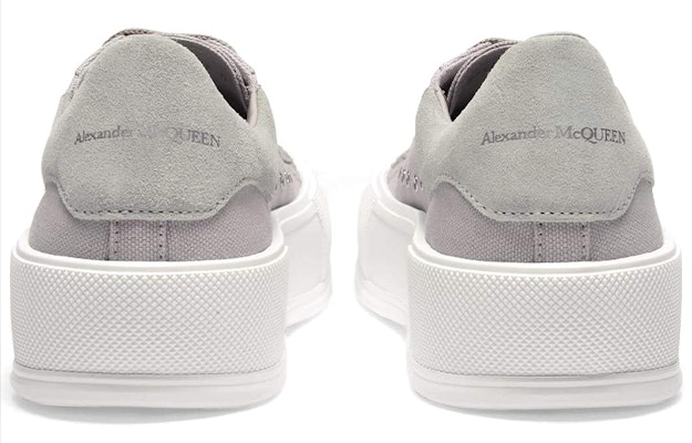 (W) 알렉산더 맥퀸 그레이 데크 플림솔 (Alexander McQueen Grey Deck Plimsoll) 654593-W4MV7-1359 Shop (W) 알렉산더 맥퀸 그레이 데크 플림솔 (Alexander McQueen Grey Deck Plimsoll) 654593-W4MV7-1359