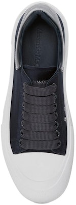 (Women) Alexander McQueen Deck Plimsoll Lace-Up 'Anthracite' 708085W4GP91103 Lookbook (Women) Alexander McQueen Deck Plimsoll Lace-Up 'Anthracite' 708085W4GP91103