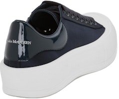 (W) Alexander McQueen Deck Lace Up Plimsoll 'Anthracite' Lelaki Kelabu Gelap 708085W4GP91103 Shop (W) Alexander McQueen Deck Lace Up Plimsoll 'Anthracite' Lelaki Kelabu Gelap 708085W4GP91103