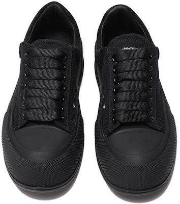 (W) Alexander McQueen Deck Skate Plimsoll Kasut 'Hitam' 697120W4MV71000 Shop (W) Alexander McQueen Deck Skate Plimsoll Kasut 'Hitam' 697120W4MV71000