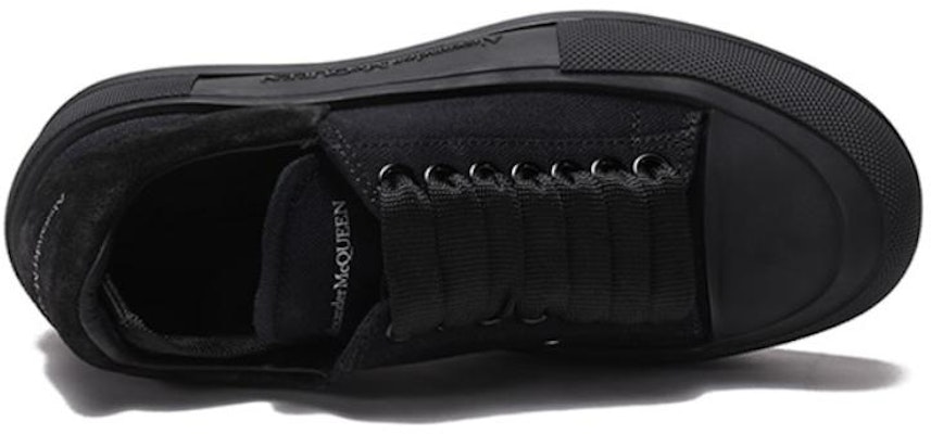 (W) Alexander McQueen Deck Skate Plimsoll Kasut 'Hitam' 697120W4MV71000 Purchase (W) Alexander McQueen Deck Skate Plimsoll Kasut 'Hitam' 697120W4MV71000