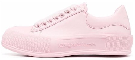 (Women) Alexander McQueen Deck Skate Plimsoll Shoes 'Pink' 697121WHVJT5816 (Women) Alexander McQueen Deck Skate Plimsoll Shoes 'Pink' 697121WHVJT5816