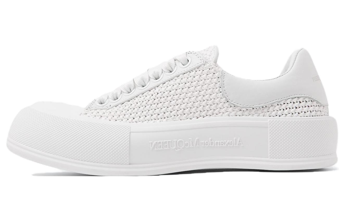 (Women) Alexander McQueen Deck Low 'White' 755634W4WA39065