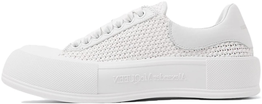 (Women) Alexander McQueen Deck Low 'White' 755634W4WA39065 Buy (Women) Alexander McQueen Deck Low 'White' 755634W4WA39065