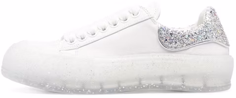 (Women) Alexander McQueen Deck Low 'White Leather' 708084WICE89413 (Women) Alexander McQueen Deck Low 'White Leather' 708084WICE89413