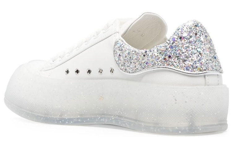 Lookbook (W) Alexander McQueen Deck Rendah 'Kulit Putih' 708084WICE89413