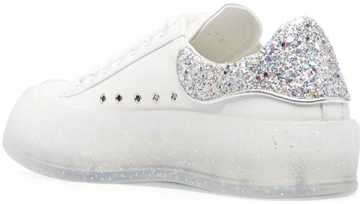 (Women) Alexander McQueen Deck Low 'White Leather' 708084WICE89413 Lookbook (Women) Alexander McQueen Deck Low 'White Leather' 708084WICE89413