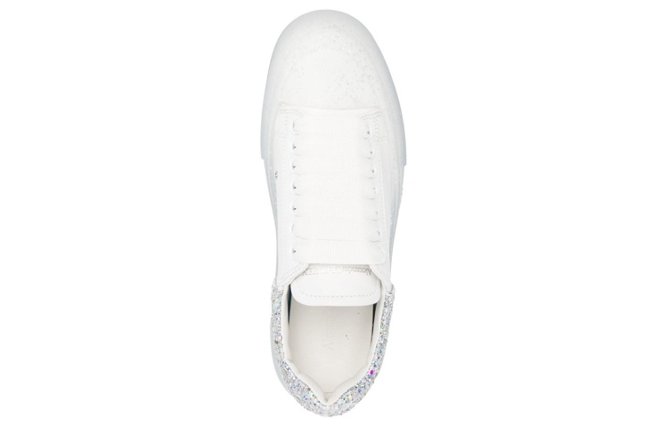 Shop (W) Alexander McQueen Deck Rendah 'Kulit Putih' 708084WICE89413