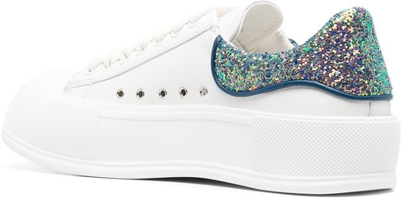 (Women) Alexander McQueen Deck Low 'White Sequin' 702047WICE79994 Lookbook (Women) Alexander McQueen Deck Low 'White Sequin' 702047WICE79994
