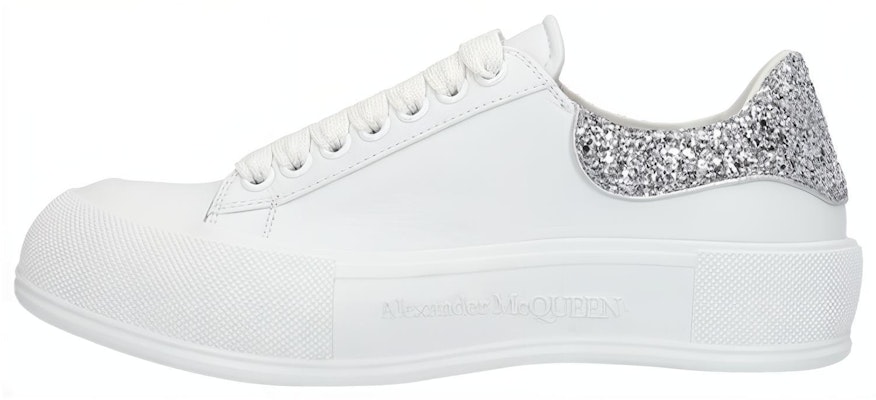 (Women) Alexander McQueen Deck Low 'White Sheepskin' 676686WIABB9071 Buy (Women) Alexander McQueen Deck Low 'White Sheepskin' 676686WIABB9071