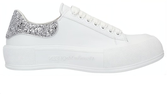 (W) Alexander McQueen Deck Low 'Kulit Domba Putih' 676686WIABB9071 Order (W) Alexander McQueen Deck Low 'Kulit Domba Putih' 676686WIABB9071