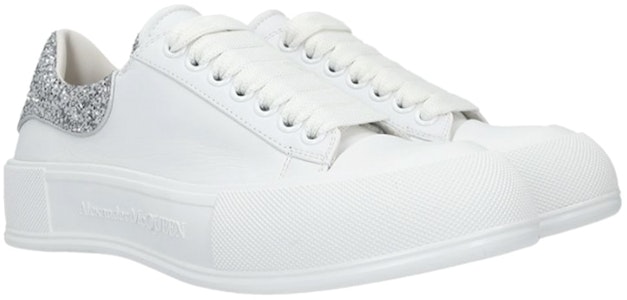 (W) Alexander McQueen Deck Low 'Kulit Domba Putih' 676686WIABB9071 Lookbook (W) Alexander McQueen Deck Low 'Kulit Domba Putih' 676686WIABB9071