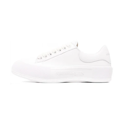 (W) Alexander McQueen Deck Plimsoll 'Optic White'
