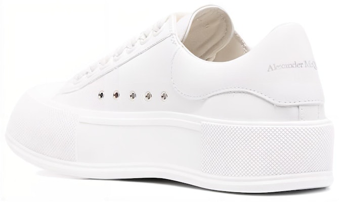 (Women) Alexander McQueen Deck Plimsoll 'Optic White' 667245-WIAB6-9065 Shop (Women) Alexander McQueen Deck Plimsoll 'Optic White' 667245-WIAB6-9065