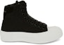 Order (W) Alexander McQueen Deck Plimsoll Tinggi 'Hitam Putih' 666381W4MV71070