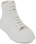 Shop (W) Alexander McQueen Deck Plimsoll Tinggi 'Putih' 666381-W4MV7-9000