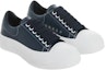 Lookbook (W) Alexander McQueen Deck Plimsoll Kasut Kulit Bertali 'Navy' 667245WIABK4472