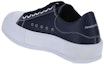 Shop (W) Alexander McQueen Deck Plimsoll Kasut Kulit Bertali 'Navy' 667245WIABK4472