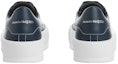 Purchase (W) Alexander McQueen Deck Plimsoll Kasut Kulit Bertali 'Navy' 667245WIABK4472
