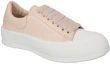 Order (Women) Alexander McQueen Deck Plimsoll Lace-Up Sneakers 'Peach White' 667245WIAB66835