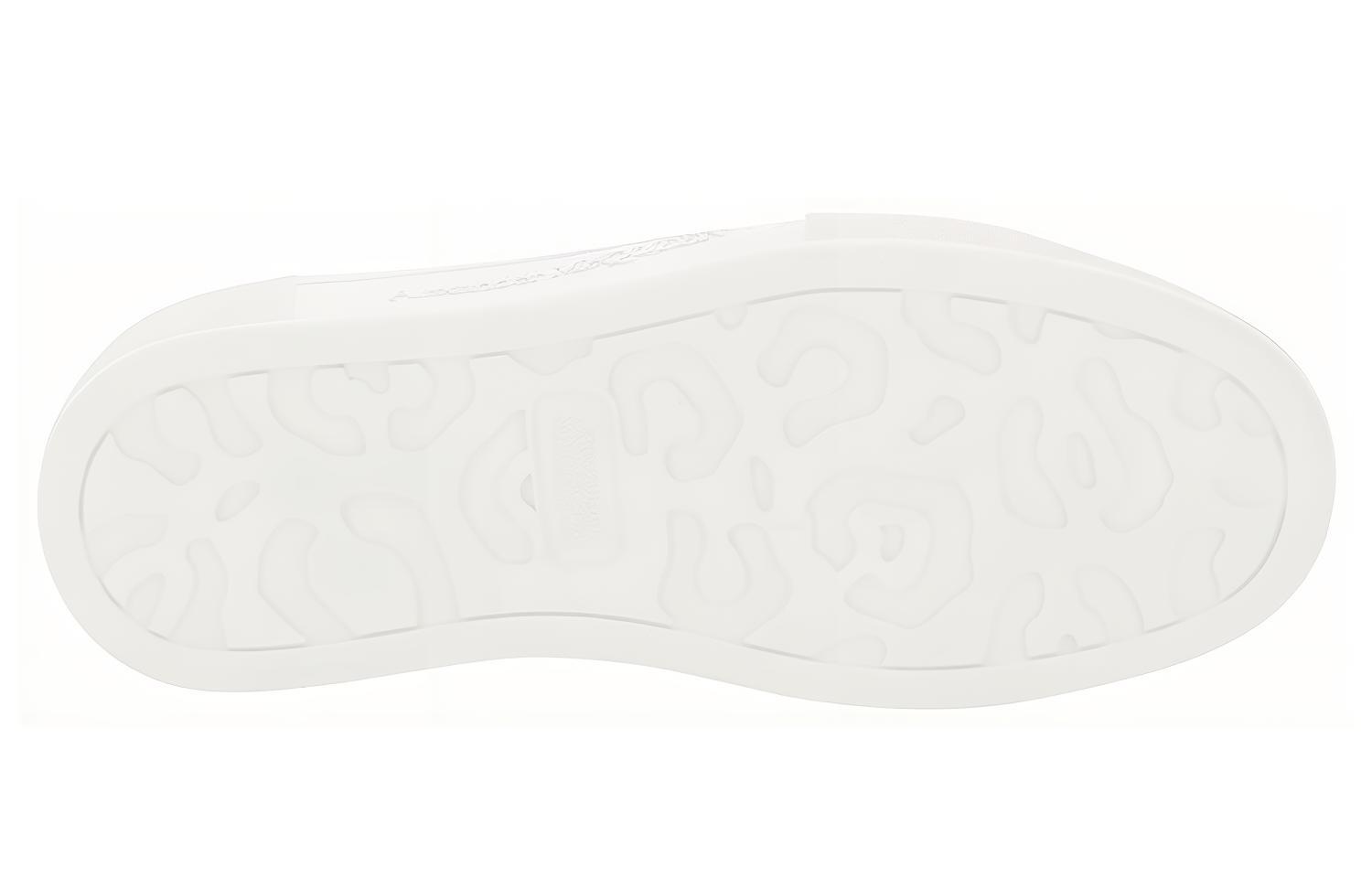 Purchase (W) Alexander McQueen Deck Plimsoll Sneakers 'Biru Putih' - Tali Depan 667245WIAB64469