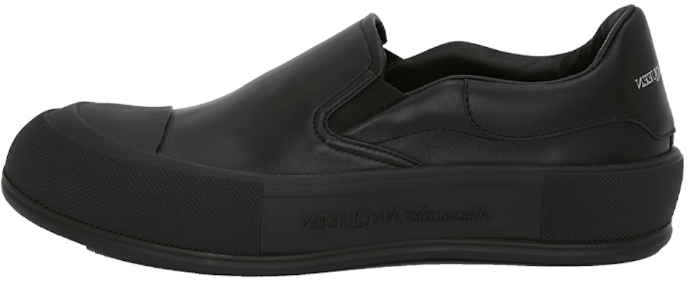 亞歷山大·麥昆 Alexander McQueen 增高厚底休閒板鞋 女款 黑色 Buy 亞歷山大·麥昆 Alexander McQueen 增高厚底休閒板鞋 女款 黑色