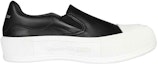 Order (W) Alexander McQueen Deck Skate Plimsoll 'Negro Blanco' 654592WHZT81070