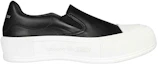 Order (W) Alexander McQueen Deck Skate Plimsoll ''Nero Bianco'' 654592WHZT81070