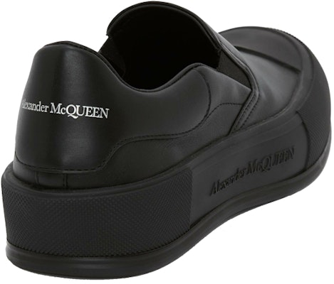 亞歷山大·麥昆 Alexander McQueen 增高厚底休閒板鞋 女款 黑色 Shop 亞歷山大·麥昆 Alexander McQueen 增高厚底休閒板鞋 女款 黑色