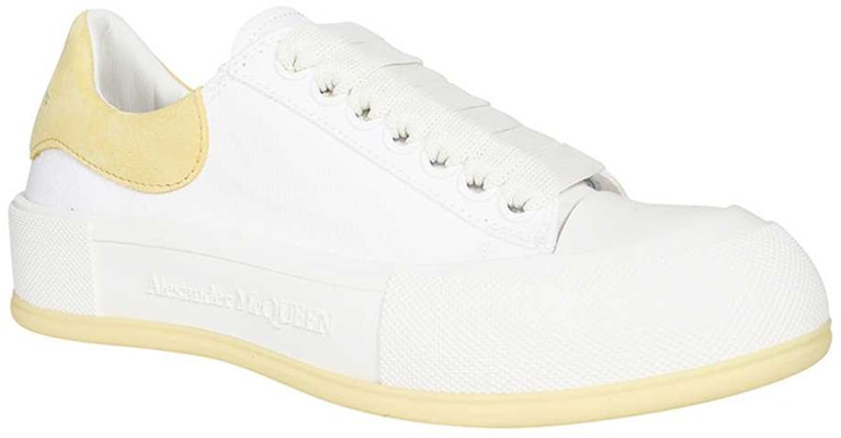 (W) アレキサンダー・マックイーン デッキスケート 白/黄 654593W4MV79781 Lookbook (W) アレキサンダー・マックイーン デッキスケート 白/黄 654593W4MV79781