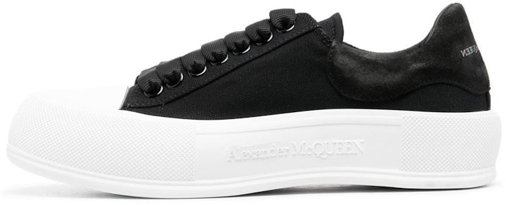 (W) 亚历山大·麦昆黑白配色运动板鞋 697120W4MV71070 Buy (W) 亚历山大·麦昆黑白配色运动板鞋 697120W4MV71070