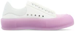 Order (Women) Alexander McQueen Deck Skate Plimsoll Shoes 'White Pink' 697120W4MVW9490