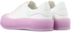 Shop (W) アレキサンダー・マックイーン デッキスケートプリムソール (白/ピンク) 697120W4MVW9490