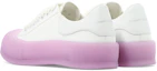 Shop (Women) Alexander McQueen Deck Skate Plimsoll Shoes 'White Pink' 697120W4MVW9490