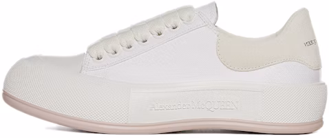 (Women) Alexander McQueen Deck White 'Comfortable Versatile Fashion' 654593W4MV79469 (Women) Alexander McQueen Deck White 'Comfortable Versatile Fashion' 654593W4MV79469