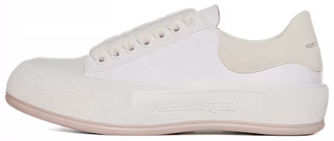 (Women) Alexander McQueen Deck White 'Comfortable Versatile Fashion' 654593W4MV79469 (Women) Alexander McQueen Deck White 'Comfortable Versatile Fashion' 654593W4MV79469