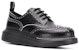 (W) Alexander McQueen Wander 'Hitam Putih Kulit Rendah' 611704WHX5C1070