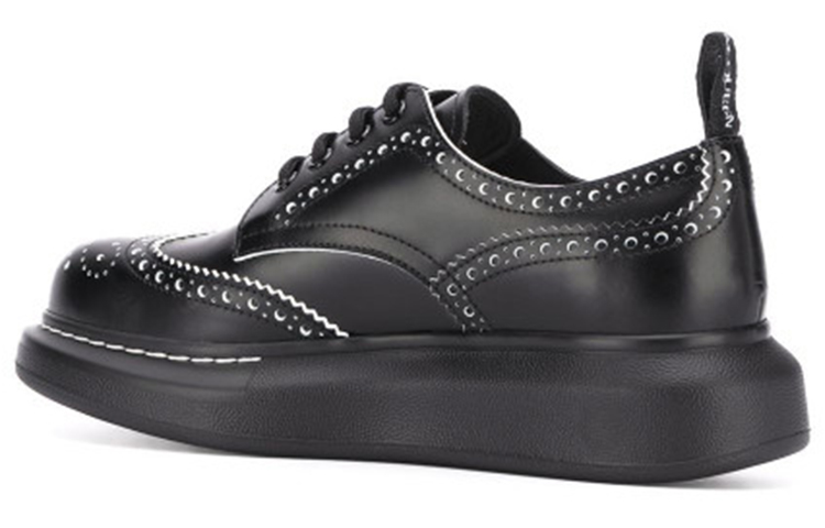 Lookbook Alexander McQueen 亞歷山大·麥昆 Wander 皮革運動低幫跑步鞋 女款 黑白