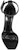 (Women) Alexander McQueen Double Strap Sandals 'Black Crystal' 697142WHCES1081