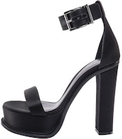 (W) Alexander McQueen Sandal Gesper Kain 'Hitam Fashion' 734986W4SBE1081 Buy (W) Alexander McQueen Sandal Gesper Kain 'Hitam Fashion' 734986W4SBE1081