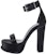 (Women) Alexander McQueen Fabric Buckle Slide 'Black Fashion' 734986W4SBE1081