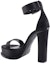 Shop (Women) Alexander McQueen Fabric Buckle Slide 'Black Fashion' 734986W4SBE1081