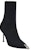 (W) Alexander McQueen Kasut Tumit Runcing Sarung '9cm Hitam' 768095W4X811081