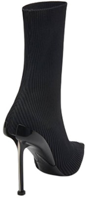 (W) Botines sin cordones de tela Alexander McQueen punta fina '9cm Negro' 768095W4X811081 Lookbook (W) Botines sin cordones de tela Alexander McQueen punta fina '9cm Negro' 768095W4X811081