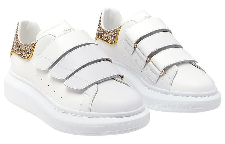 (W) Alexander McQueen Fashion Casual Sneaker 'White' 圖 3