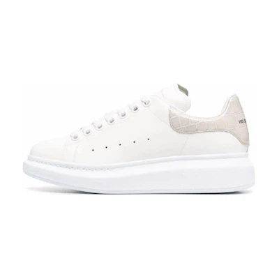 (W) Alexander McQueen Oversized Sneaker 'White Champagne'