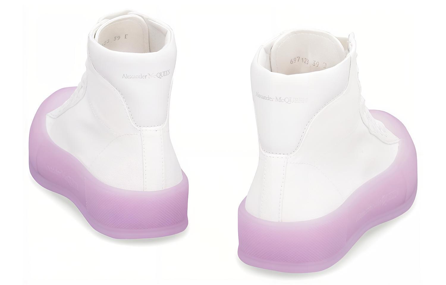 (W) Alexander McQueen Fashion Sneaker 'White' 圖 3