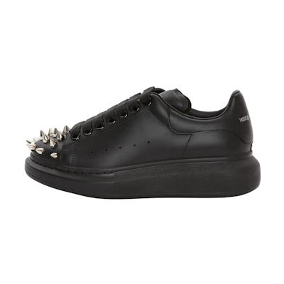 (W) Alexander McQueen Fashion Strap Sneakers 'Black'